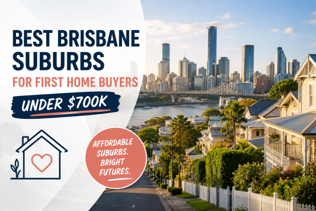 Best Brisbane Suburbs for First Home Buyers Under $700K (2026 Guide)