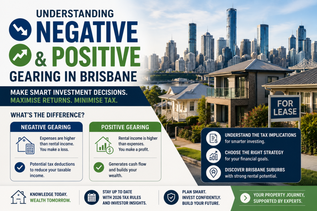 Negative vs Positive Gearing Brisbane | Property Tax Guide 2026