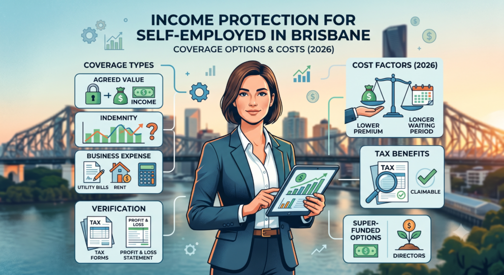 Self-Employed Income Protection Brisbane | Coverage Guide
