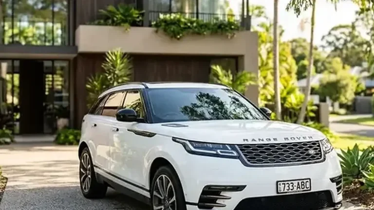 Business car loan vs personal car loan for Brisbane buyers, vehicle parked at a Brisbane home
